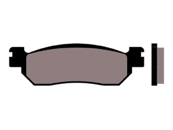 brake pads Naraku organic for MBK City Line, Skyliner, Yamaha Majesty