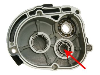 gear cover / transmission cover Polini Evolution for Piaggio 16mm