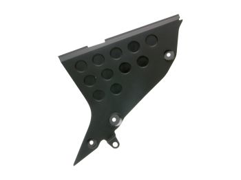under seat fairing panel left-hand OEM black for Derbi Senda DRD Pro
