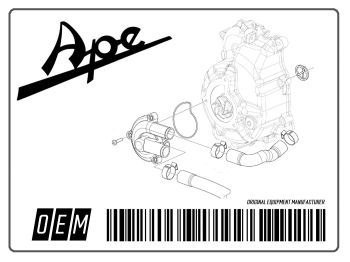 Bremsbacke APE(ZAPC80)vorne