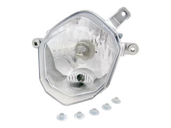 headlight assy OEM for Derbi GPR Nude, Senda HYP, DRD, DRD Pro, Gilera RCR, SMT