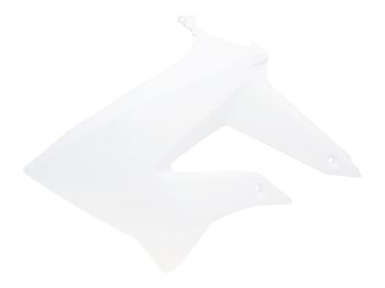 fuel tank cover left OEM white for Derbi Senda 2011-, Gilera RCR, SMT 2011-