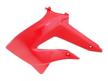 fuel tank cover left OEM red for Derbi Senda 2011-, Gilera RCR, SMT 2011-