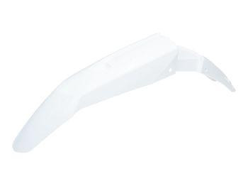 front fender OEM white for Derbi Senda 2011-, Gilera RCR, SMT 2011-