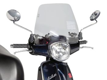 windshield Puig Trafic smoke for Kymco Like 50, 125, 200i (09-14)