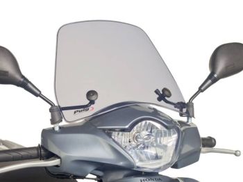 windshield Puig Trafic smoke for Honda SH 125i, SH 150i (12-14)