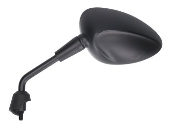 mirror left M8 matt black for Vespa Sprint 50, 125, 150cc (2014-)