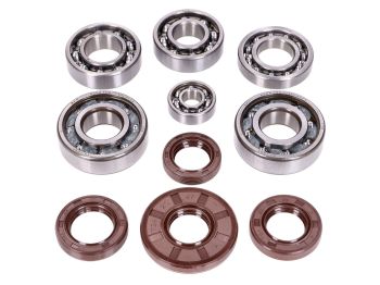 ball bearing set Schmitt Racing TN9 polymer cage C4 for Simson M500 engine