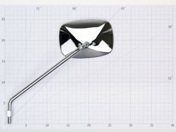 mirror left E-marked 10mm thread for Aprilia Habana, Mojito Retro 50, 125