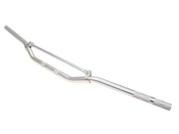 MX handlebar aluminum with cross brace silver 22mm - 810mm = 37334