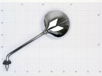 mirror right for Vespa LXV, GTV 8mm