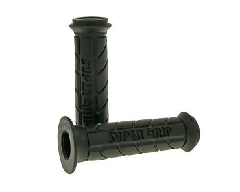 handlebar rubber grip set black
