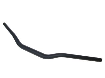 motorcycle handlebar tapered aluminum matt black 28.6mm - 725mm