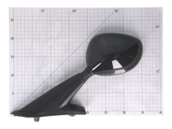 mirror left for Piaggio X Evo 125, 250, 400cc 07-