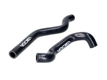 cooling hose kit Voca HQ reinforced black for Rieju MRT, Sherco, Beta AM6 Euro3, Euro4