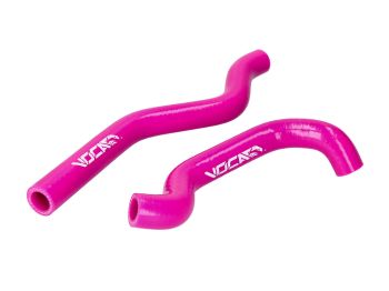 cooling hose kit Voca HQ reinforced pink for Rieju MRT, Sherco, Beta AM6 Euro3, Euro4
