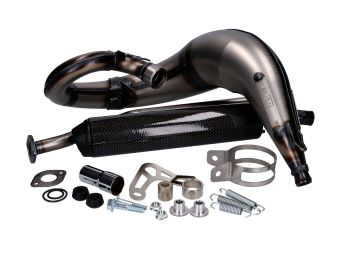 exhaust Yasuni Cross ML MAX carbon for Sherco 50 SE-R, SE-RS, SM-R, SM-RS = YA807TC-D72