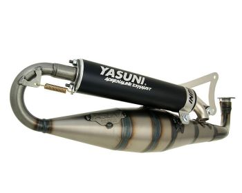 exhaust Yasuni Carrera 16 black for Minarelli horizontal