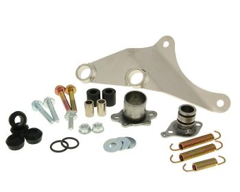 exhaust Yasuni Carrera 16 mounting kit complete for Piaggio