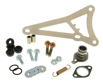 exhaust Yasuni R mounting kit complete for Minarelli horizontal