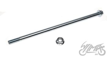 Ratta võll - 275 mm ja 12 mm läbimõõt - mutriga