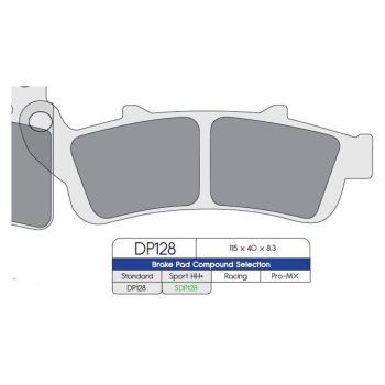 BRAKE PAD SDP HON FRT