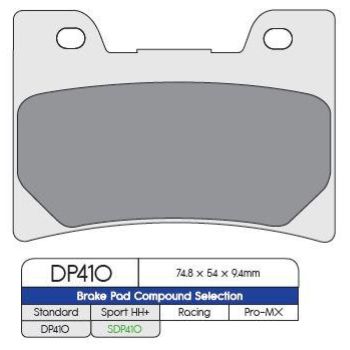 BRAKE PAD SDP YAM FRT