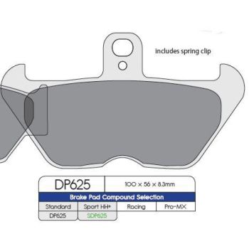 BRAKE PAD SDP BMW FRT