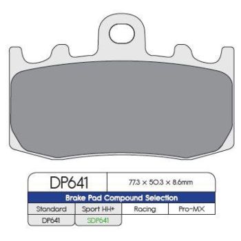 BRAKE PAD SDP BMW FRT