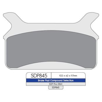 BRAKE PAD SNOW POLARIS