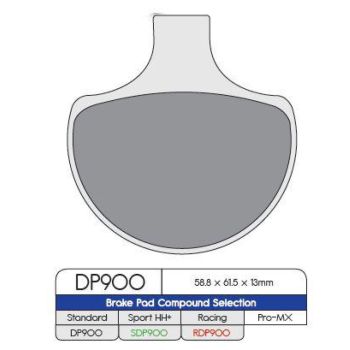 BRAKE PAD 84-99 FRONT
