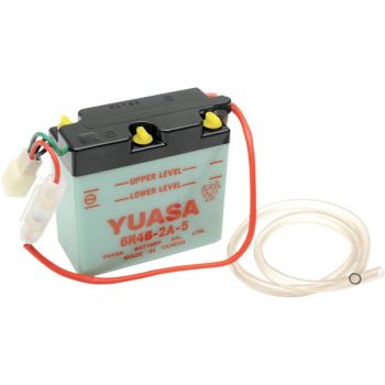BATTERY YUASA 6-VOLT DRY 6N4B-