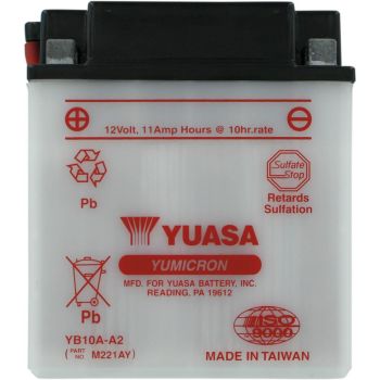 BATTERY YUASA HD DRY YB10A-A2