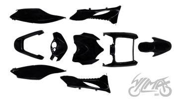 ZESTAW PLASTIKÓW CZARNY DO YAMAHA JOG RR