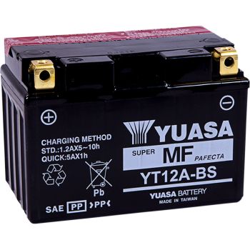 BATTERY YUASA MF YT12A-BS