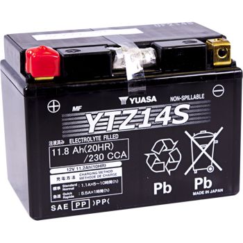 BATTERY YUASA FA YTZ14S