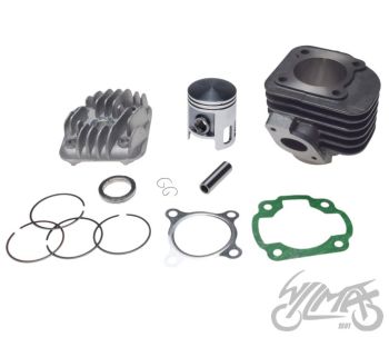 CYLINDER 70 CC 2T TŁOK Z OKIENKAMI SWORZEŃ 12