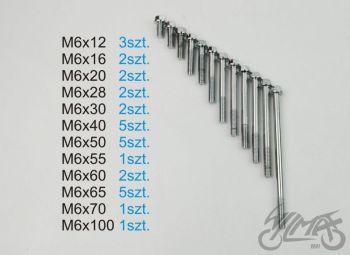 Mootori poltide komplekt 50-70cc - 1P39FMB,1P47FMD