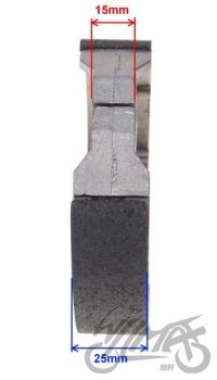 Tagumised piduriklotsid - LJ50-QT-L