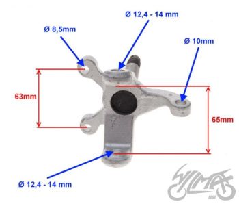 Vasakpoolne telg, ketaspidur, CVT ATV 150cc