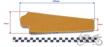 FILTR POWIETRZA WKŁAD GĄBKA 4T DO FILTRA ZU3046