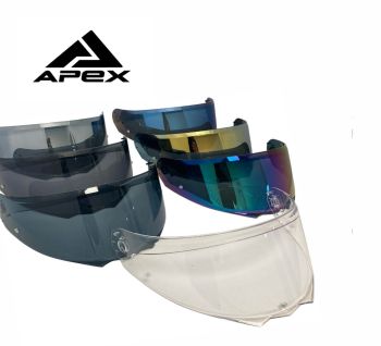APEX JI200 Visor light smoke pinlock ready