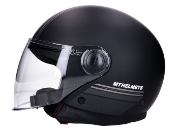 Helmet MT Street S Entire black matt- size M (57-58cm)