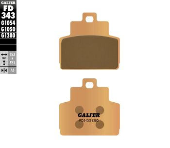 BRAKE PAD SINTERED SCOOTER