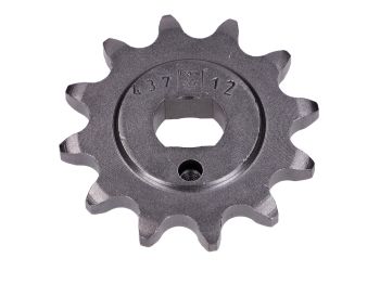Pinion Esjot steel 12 teeth 15x11mm for Kreidler Florett 4 speed, 5 RS, GT, TS M