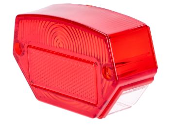 Rear light glass for Zündapp KS 50 GTS C 50 moped