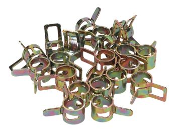hose clamps 9mm - 20 pieces - universal