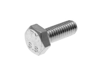 hex cap screws / tap bolts DIN933 M6x16 full thread zinc plated steel (50 pcs)