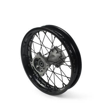 ROUE ARRIERE ACIER NOIRE 12" - 12