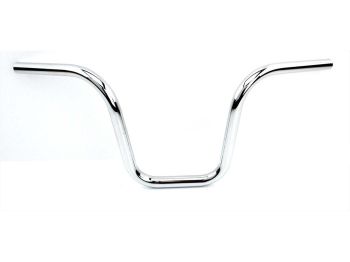 Handlebars Cuppini chrome 22mm 610mm 230mm 140mm for Zündapp ZD, ZR, ZA, ZS, ZX, Kreidler Flory MF 2, Hercules Prima M 5, Puch Maxi, KTM, DKW, Rixe, Honda Camino, Vespa Citta, Simson